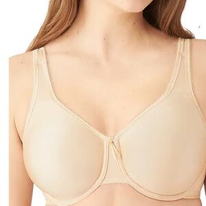 NWT Wacoal Basic Beauty Nude Bra Minimizer 38D